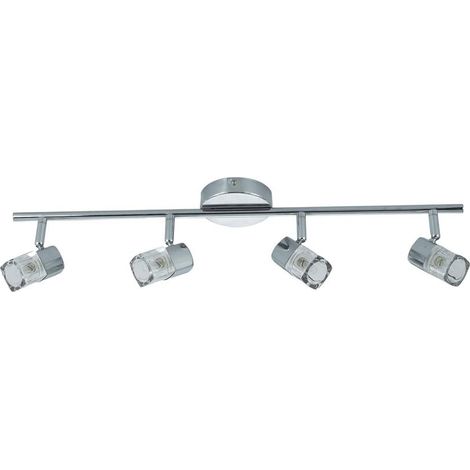 Candellux Diament plafonnier cristal chromé 4xG9 63cm (1/2)