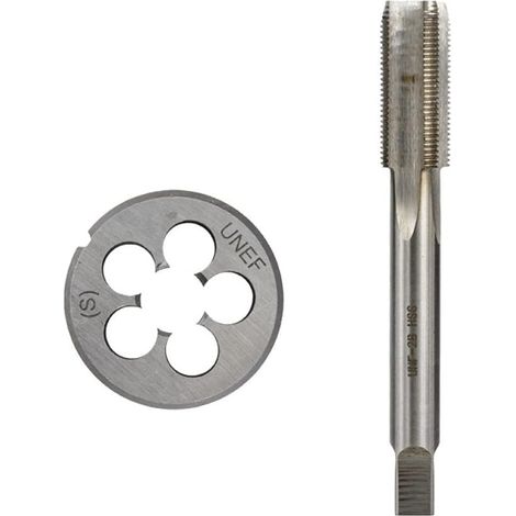 Kit tarauds/filières 2 pièces UNC/UNF/UNEF HSS, pour atelier (1/5)