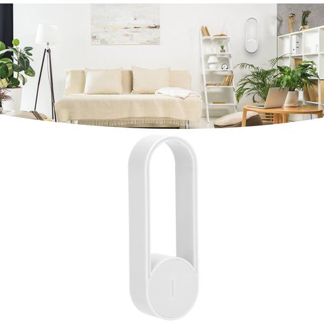 Purificateur d'air à ions négatifs de 50 millions, purificateur d'air pour voiture, désodorisant d'espace, alimenté par USB, blanc. (1/5)