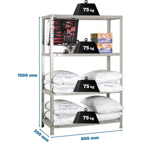 Simonrack Advantage Mini 4/300 robuste Regal