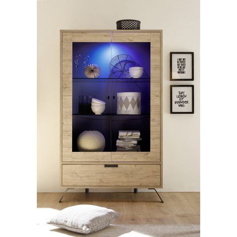 Vitrine industrielle 106 cm Alabama (1/3)