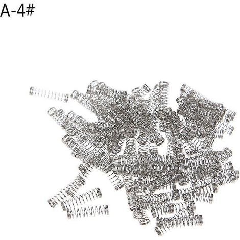Ressorts pour interrupteurs de clavier mécanique 35G/45G/60G/62G/67G/150G/80G, 110 pièces/paquet - 62G-A