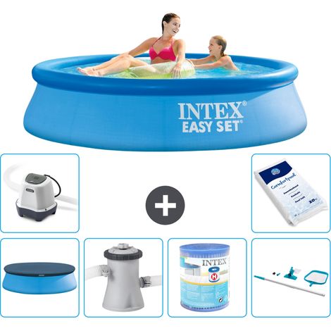 Intex Piscine Easy Set Ronde - 244x61 cm - 7-pièces S30409 (1/5)