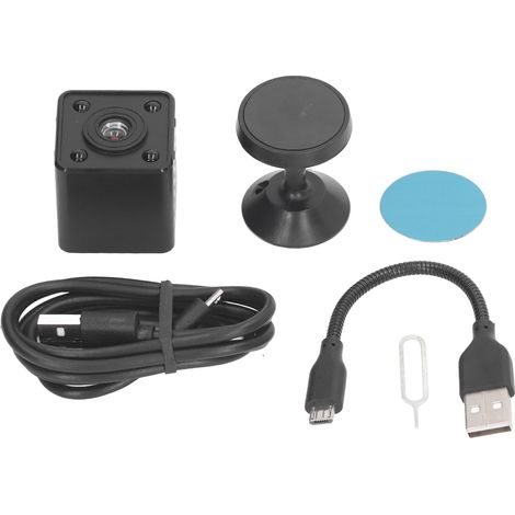 Caméra de surveillance bébé HD mini sans fil rechargeable, détection de mouvement intelligente pour intérieur, compacte et discrète (1/5)