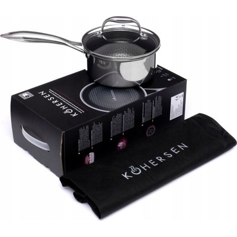 Cazo Kohersen Black Cube negro 16 cm 1,6 L (1/5)