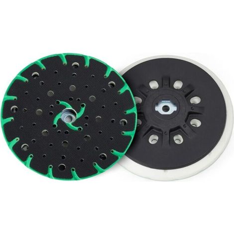 150 mm eccentric sanding plate with integrated dust extraction system – M8 thread, compatible with Bosch, Makita, Festool