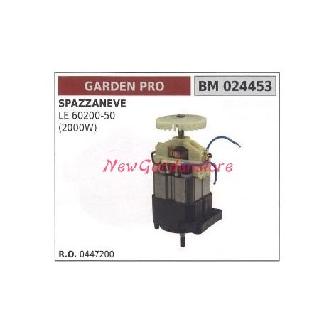 GARDEN PRO Elektromotor für Schneefräse LE 60200-50 2000W 024453 0447200