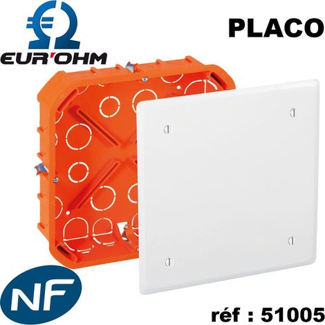 Boîte d'encastrement 170X170X45 pour cloisons sèches (51005) (1/4)
