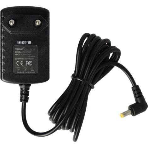 vhbw Netzteil Ersatz für Omron S(6024HW5SW) für Blutdruckmessgerät - 111cm, 6V (1/4)