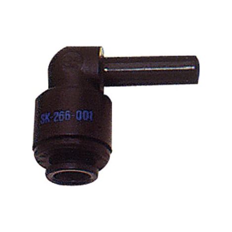 Riegler Einsteck-Winkelverbinder POM, Stutzen 8 mm, Schlauch-Außen-Ø 8 (1/2)