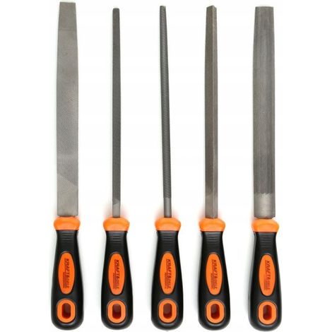 Set di lime per metallo da 200 mm, set di 5 pezzi KD10891 (1/5)