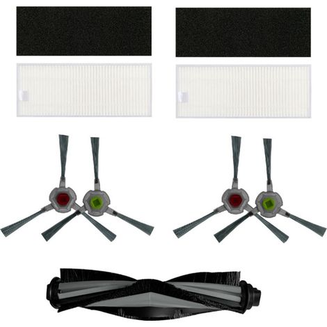 Pezzi ricambio spazzole laterali adatte accessori aspirapolvere robotico K650 (7 pezzi)