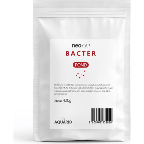 Bacterias para el tratamiento de agua de estanques: 420 g por 30 000 l.