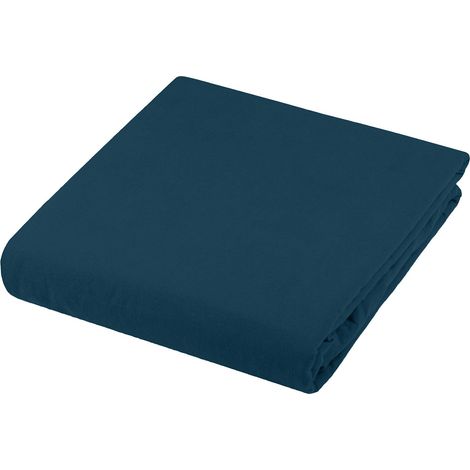 Housse de Couette Taille 260x240 cm 100% Coton Couleur Petrole Modèle Cottage Linge de Lit pour Maison Doux et Confortable pour Nid Douillet (1/2)