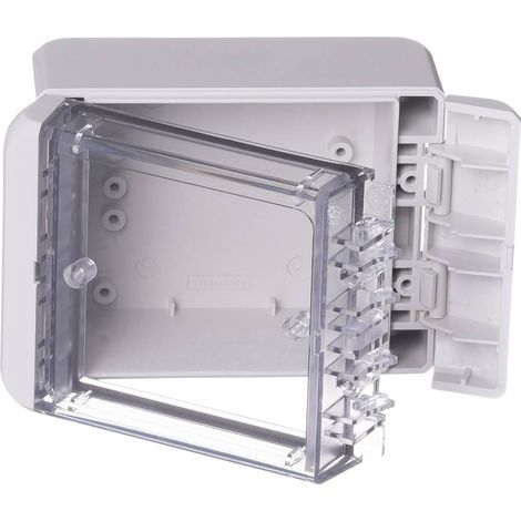 Boîtier d'extérieur Bopla Bocube B 100806 PC-V0-G-7035 96022125 gris clair (RAL 7035) 80 x 113 x 60 Polycarbonate V0 1 (1/2)