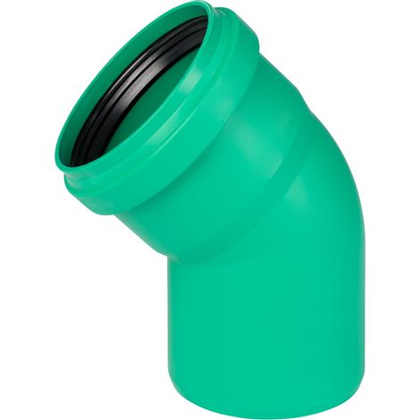 KG 2000 Bogen DN 110 / 45° Winkel Abwasserrohr Abflussrohr Kanalrohr (1/6)