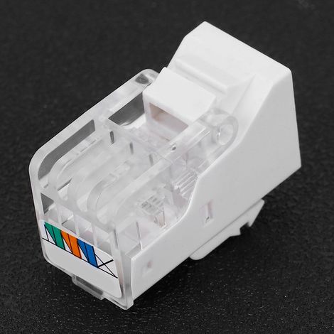 Module téléphonique RJ11 4 conducteurs CAT3 (5 pièces) - Composant électronique d'information (1/5)