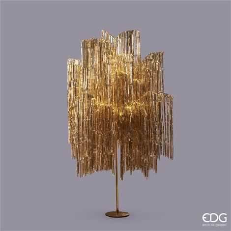 Albero LED Fransen 180x90cm Champagner