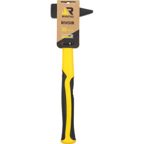 Marteau rivoir 30 mm avec manche incassable - Marteau postillon, à river, à garnir - Disponible en plusieurs tailles (1/5)