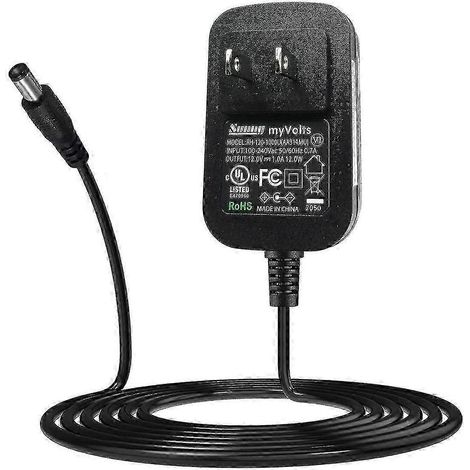Alimentation alternative 12 V pour adaptateurs clavier Casio WK-3200, WK-3300, WK-3500 et WK-3800 (1/5)