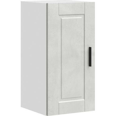 Maison Exclusive - Pensile da Cucina Porto Grigio Cemento in Legno Multistrato