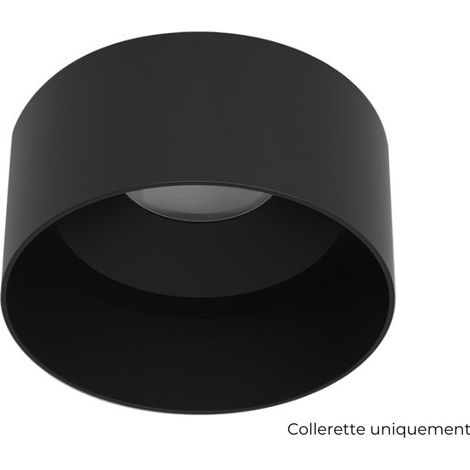 DECODROP Collerette magnétique cylindrique - Coloris Noir mat pour CANIS & TWO - D202MB - SOLUM