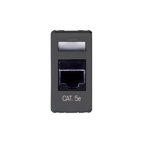 Presa telefonica rj45 cat 5e sistem utp - nero (1/2)