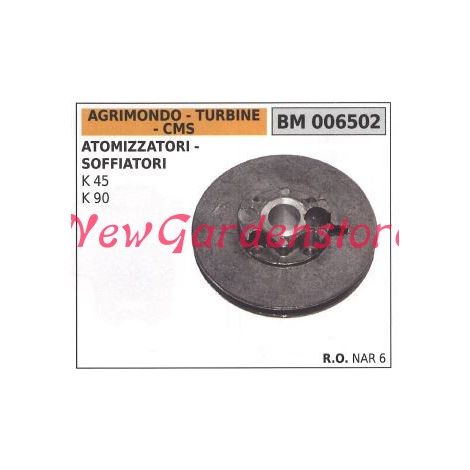 Puleggia messa in moto AGRIMONDO motore atomizzatore soffiatore K45 90 006502