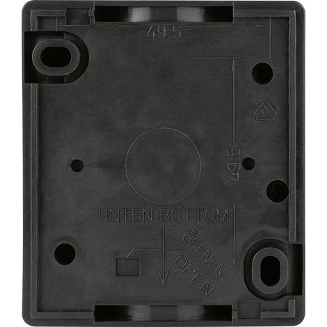 REV 0007031900 Aufputz-Steckdose IP44 Anthrazit
