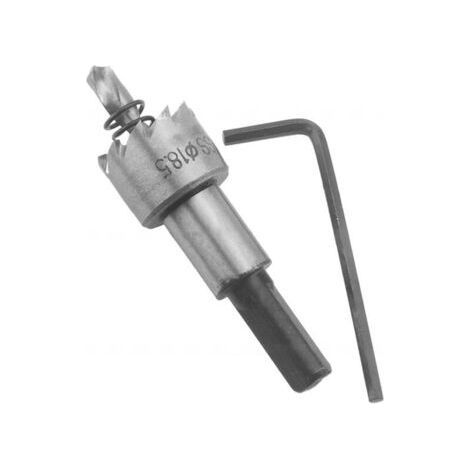 High Speed Steel Hole Saw Set, HSS Drill Bit, Cutting Drill Bits 18.5mm (1/4)