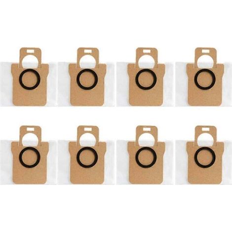 Pack of 8 dust bags for X10+, Omni 1S, B101CN / Bot S10 S20 Pro, X10 L10 L10S Ultra robot vacuum cleaners. - AquaForge (1/5)