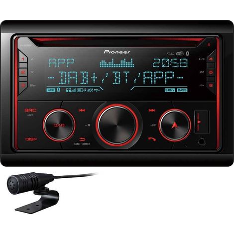 PIONEER - Autoradio double DIN CD USB Bluetooth FH-S820DAB - 930953 - Ce produit de marque PIONEER est neuf. (1/2)