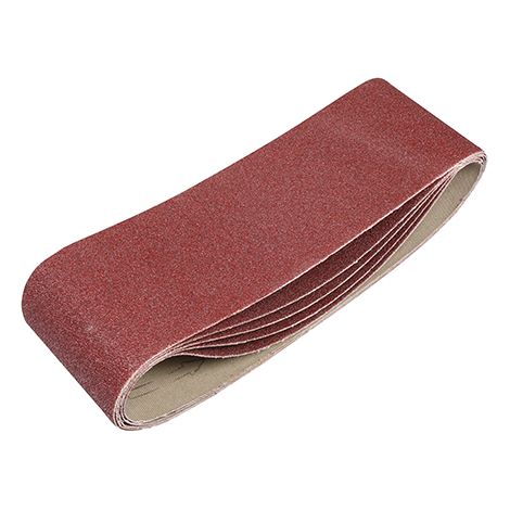 TIMCO Sanding Belts 80 Grit Red - 75 x 533mm