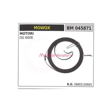 Molla avviamento MOWOX tagliaerba tosaerba rasaerba DG 600E 045871