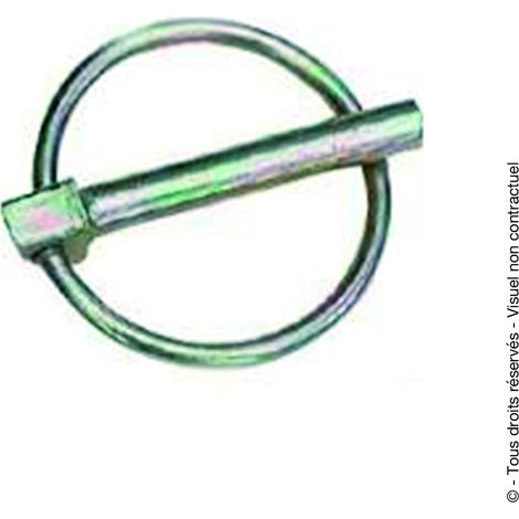 Sachet de 10 goupilles clips 8 mm