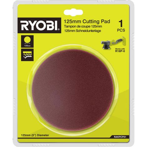[JAMAIS UTILISÉ] Disque de polissage RYOBI pour polisseuse R18P-0 - 125 mm - RAKPCP01