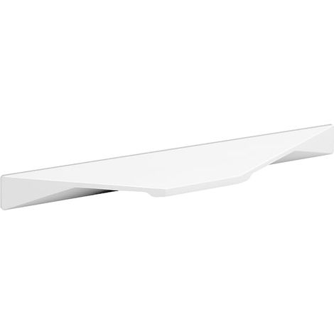 Poignée de meuble 996 mm profil Zoid poignée aluminium tiroir armoire porte meuble quincaillerie placard cuisine chambre, blanc mat (1/4)