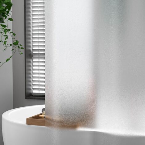 1 pièce rideau de douche épaissi EVA Transparent motif de soie imperméable et résistant à la moisissure rideau de douche-120x180 cm, (1/3)