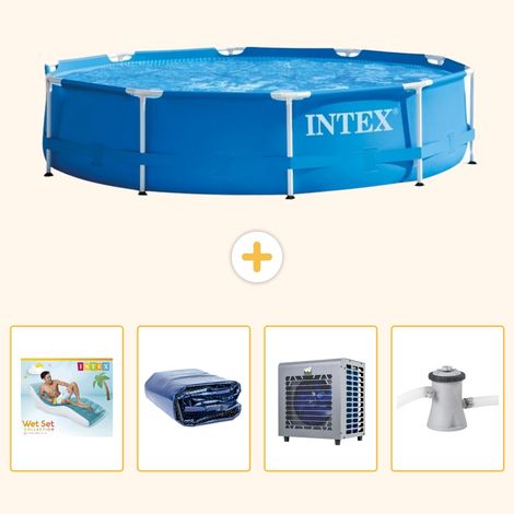 Intex Piscine Tubulaire Ronde - 305x76 cm - 5-pièces S112 (1/5)