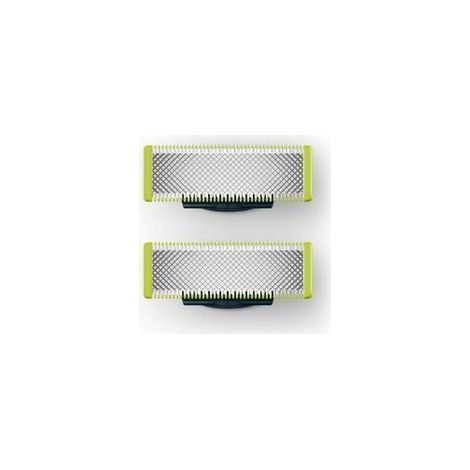 Lames de rasoir jetables OneBlade – 2 unités, compatibles avec les appareils Philips QP210/50, précision et confort pour le contouring du visage et du corps (1/4)