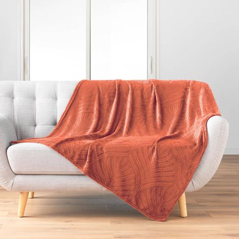 Überwurf aus Flanell für das Sofa, NELIA, 125 x 150 cm
