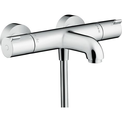 Hansgrohe – Mitigeur thermostatique de baignoire – HG13201000 – Chrome brillant – Entraxe 150 mm – Débit 20 l/min sous 3 bars