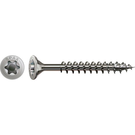 SPAX 1197000400603 Senkkopfschraube 4 mm 60 mm T-STAR plus Edelstahl (rostfrei) 100 St.