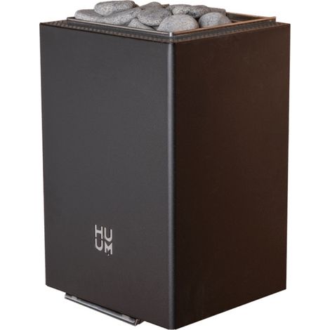 HUUM Core Wall Mini Combi 4 Black Saunaofen 3,6 kW Combi Saunaofen Design Wandofen (1/2)
