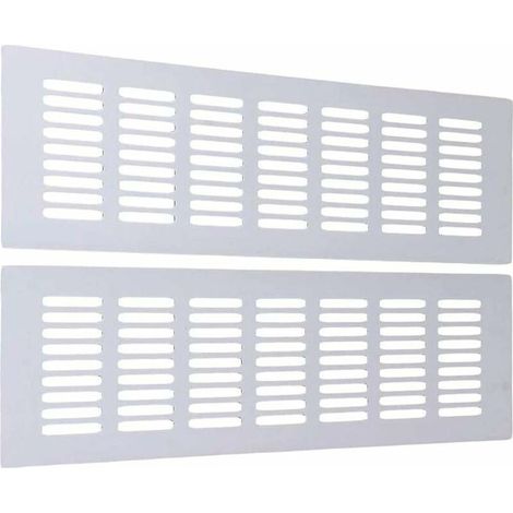 Grille de ventilation rectangulaire Grille de ventilation Grille de ventilation rectangulaire Grille de ventilation en aluminium Pour ventilation (30 °C) (1/5)