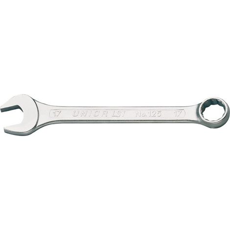 Chiave combinata Unior 125-1 acciaio cromo vanadio 170 mm