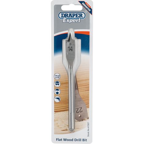Draper Expert 14.0mm Flat Wood Bit (41507) (1/5)