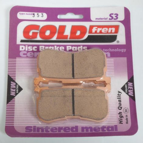 Plaquette de frein Gold Fren pour Moto Harley Davidson 1690 (1/2)