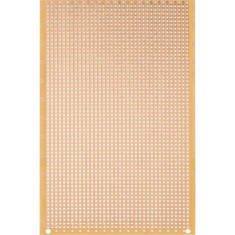 Rademacher WR-Typ 917 Experimentierplatine Hartpapier (L x B) 16 mm x 10 mm 35 µm Rastermaß 2.54 mm