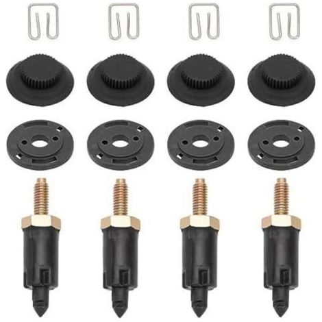 Kit de 4 fixations pour cache-moteur 2.0 HDI – clips + vis incluses – compatible Berlingo, C4, C5, Xantia, Xsara, 206 à 806, Expert (1/5)